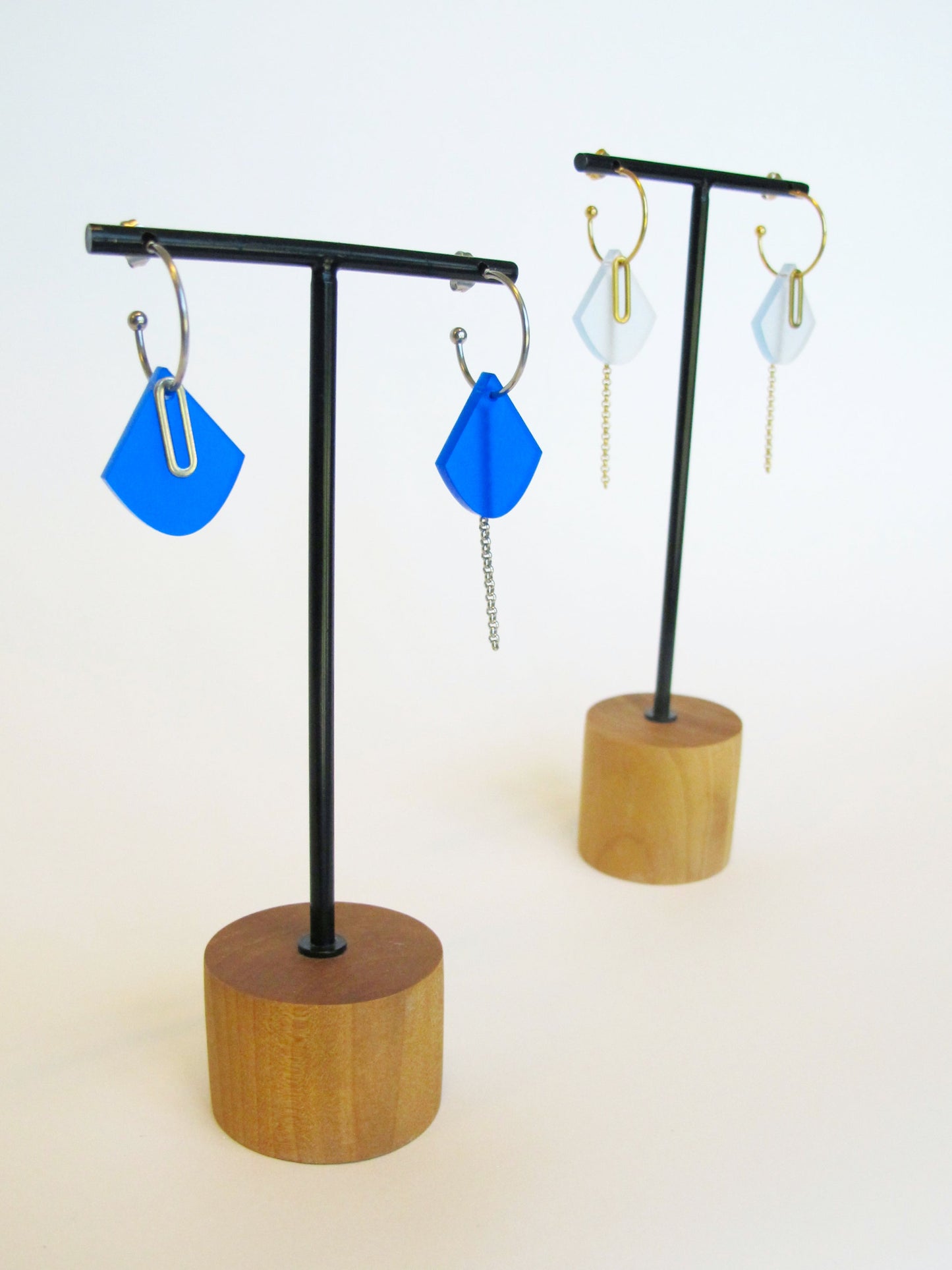 Oorbel Dian - Pauw Blauw