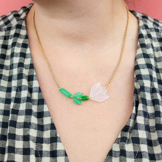 Tulp ketting - Wit