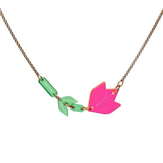 roze-tulp-ketting